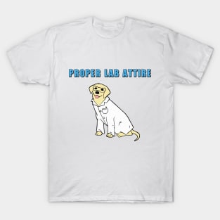 Chemistry Dog| Proper Lab Attire T-Shirt